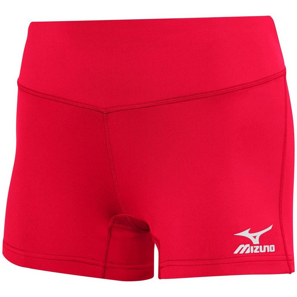 Mizuno Women's Victory 3.5" Inseam Volleyball Shorts Red (440656-WMB)